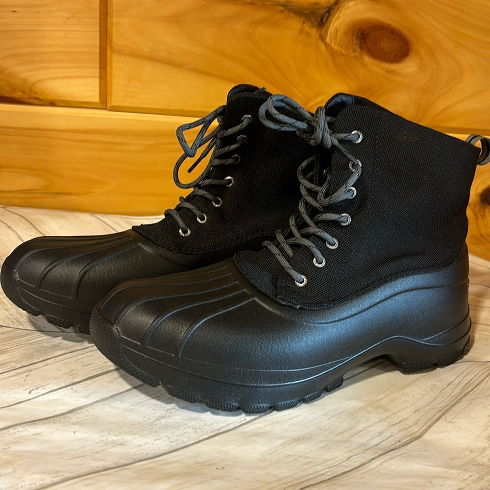 Sperry Duck Float Seacycle Color Black,New With N… - image 1